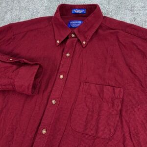 Pendleton Shirt Mens XLT Sir Pendleton 100% Virgin Wool Button Down Long Sleeve